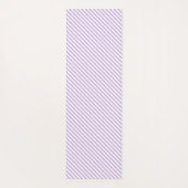 Tapis De Yoga Yoga Mat - Lilac Stripe Patterns (Dos)