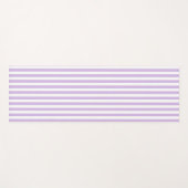 Tapis De Yoga Yoga Mat - Lilac Stripe Patterns (Devant (Horizontal))