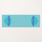 Tapis De Yoga Yoga Mat Lotus Blossom (Devant (Horizontal))