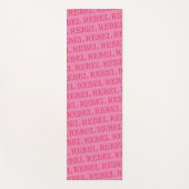 Tapis De Yoga Yoga Mat - REBEL (Devant)