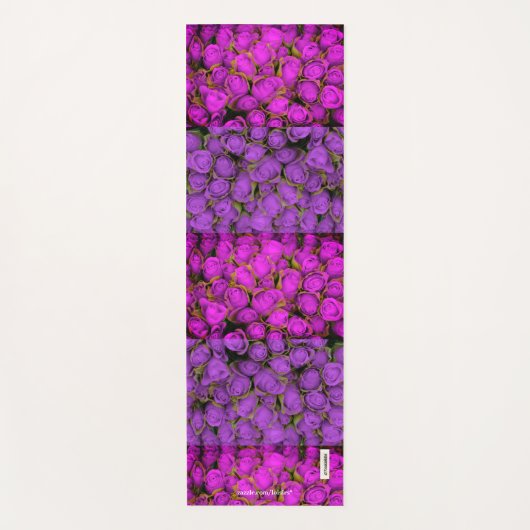 Tapis De Yoga Yoga Mat rose (Devant)
