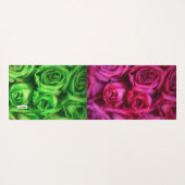 Tapis De Yoga Yoga Mat rose (Dos (Horizontal))