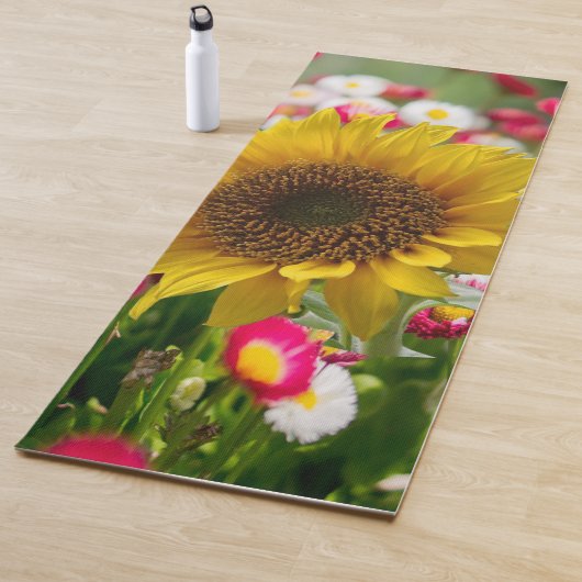 Tapis De Yoga Yoga Mat Tournesol (En situation)