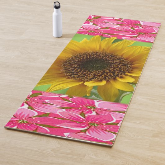 Tapis De Yoga Yoga Mat Tournesol (En situation)