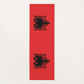 Tapis De Yoga Yoga Mats avec drapeau d'Albanie (Dos)
