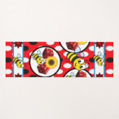 Tapis De Yoga Yoga Mats Bumblebee (Devant (Horizontal))