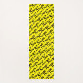 Tapis De Yoga Yoga Mats jaune (Devant)
