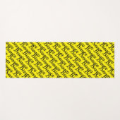 Tapis De Yoga Yoga Mats jaune (Devant (Horizontal))