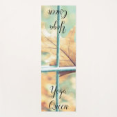 Tapis De Yoga Yoga Mats Yoga Feuilles (Devant)