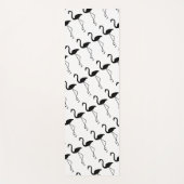 Tapis De Yoga Yoga noir et blanc (Devant)