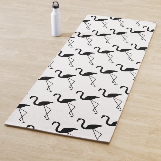 Tapis De Yoga Yoga noir et blanc (En situation)