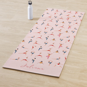 Tapis De Yoga Yoga personnalisé Poses Yoga Mat