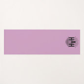 Tapis De Yoga Yoga Pourpre (Devant (Horizontal))