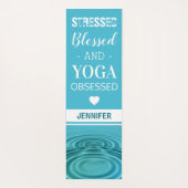 Tapis De Yoga Yoga relaxant personnalisé | Devis d'exercice (Dos)