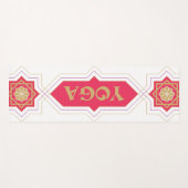 Tapis De Yoga Yoga rouge (Devant (Horizontal))