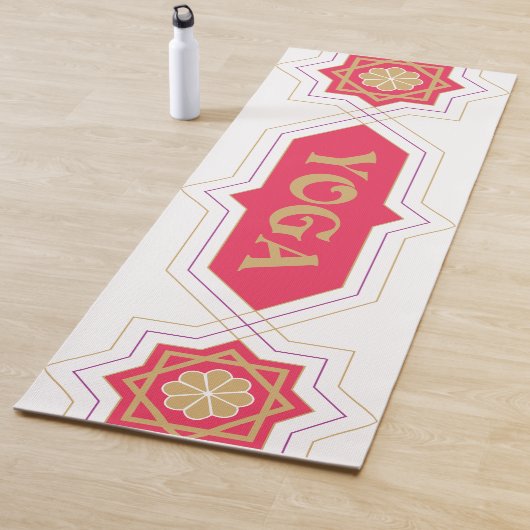 Tapis De Yoga Yoga rouge (En situation)