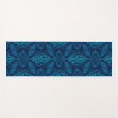 Tapis De Yoga Yoga Turquoise bleu (Devant (Horizontal))