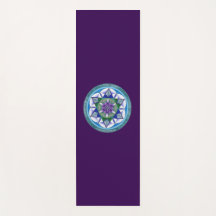 Yogamat avec Sacred Geometry Mandala