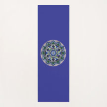 Yogamat avec Sacred Geometry Mandala