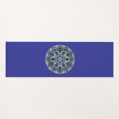Tapis De Yoga Yogamat avec Sacred Geometry Mandala (Devant (Horizontal))