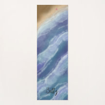 Yogamatte Painted waves