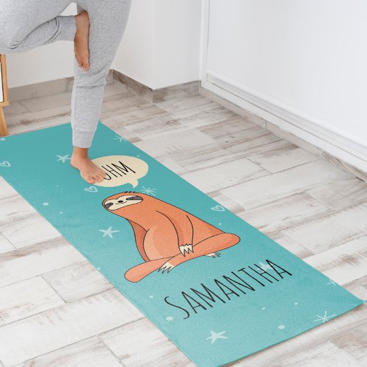 Tapis De Yoga Yogi Sloth