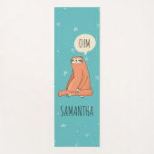 Tapis De Yoga Yogi Sloth (Devant)