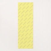 Tapis De Yoga your logo personalized (Dos)