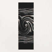 Tapis De Yoga Zebra Swirl Design (Devant)