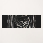 Tapis De Yoga Zebra Swirl Design (Devant (Horizontal))