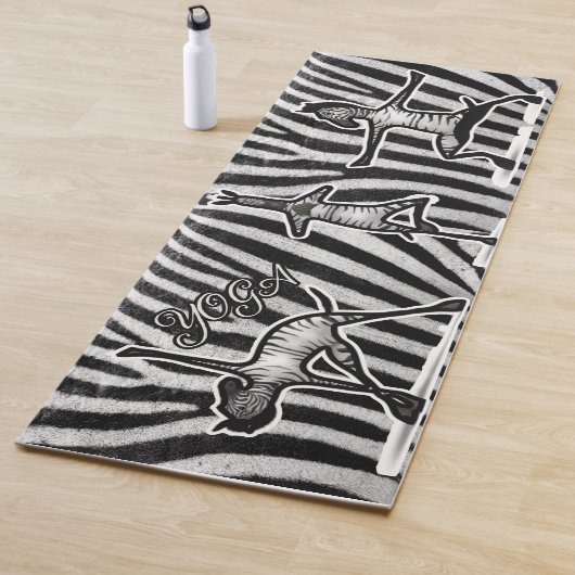 Tapis De Yoga Zebra Yoga (En situation)
