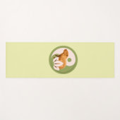 Tapis De Yoga Zen Capybara Yin Yang (Devant (Horizontal))