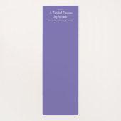 tapis de yoga zen carrelé (Dos)