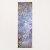 Tapis De Yoga Zen de l'univers de Mandala bleu (Dos)