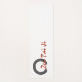 Tapis De Yoga Zen Tai Ji (Devant)