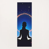 Tapis De Yoga Zen Under Stars: Cosmic Meditation (Dos)
