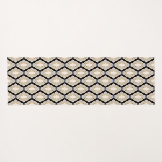 Tapis De Yoga Zig Zag Design  (Dos (Horizontal))
