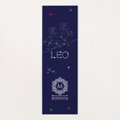 Tapis De Yoga Zodiac Constellation Leo (Dos)