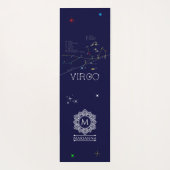 Tapis De Yoga Zodiac Constellation Virgo (Dos)