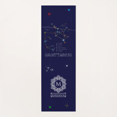 Tapis De Yoga Zodiaque Sagittarius (Devant)