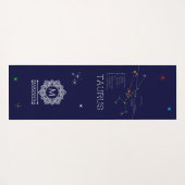 Tapis De Yoga Zodiaque Taurus (Dos (Horizontal))