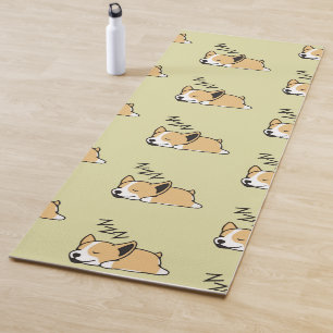 Tapis De Yoga ZZZ, Amoureux des chiens de couchage de Corgi gall