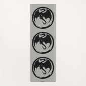 Tapis d'exercice gris Black Dragon (Devant)