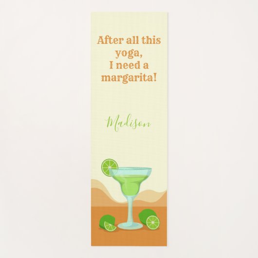Tapis fait sur commande de yoga de MARGARITA de (Devant)
