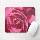 Tapis floral de souris de rose de rose (Avec souris)