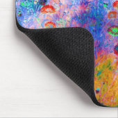 tapis impressionniste de souris de fleur (Coin)