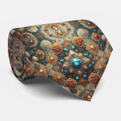 Tapis indien de luxe designer | Faux col cravate e (Roulé)