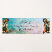 Tapis inspiré de yoga (Devant (Horizontal))