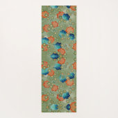 Tapis JAPONAIS de YOGA d'IMPRESSION de BOIS DE (Dos)