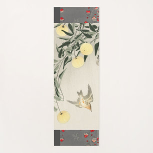 Tapis JAPONAIS de YOGA d'OISEAU